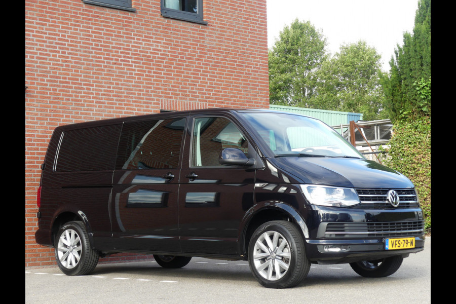 Volkswagen Transporter 2.0 TDI Lang Dubbel Cabine Dubbele Schuifdeuren Leer/Trekhaak