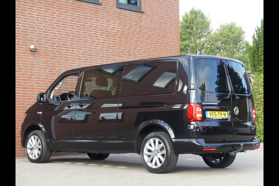 Volkswagen Transporter 2.0 TDI Lang Dubbel Cabine Dubbele Schuifdeuren Leer/Trekhaak