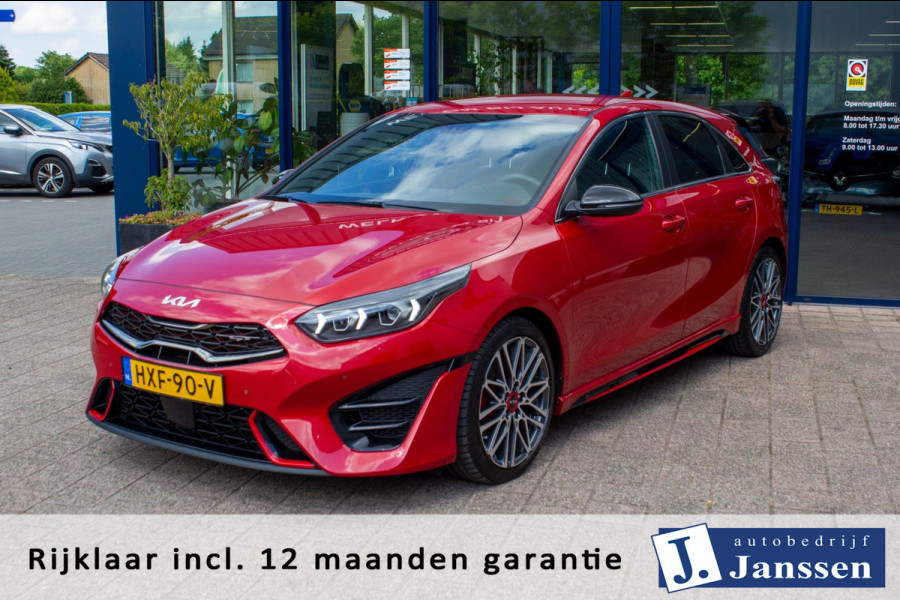 Kia Ceed 1.6 T-GDi GT|Prijs rijklaar incl. 12 mnd garantie|LMV DAB PDC Carplay NAV Stoelverwarming Bluetooth
