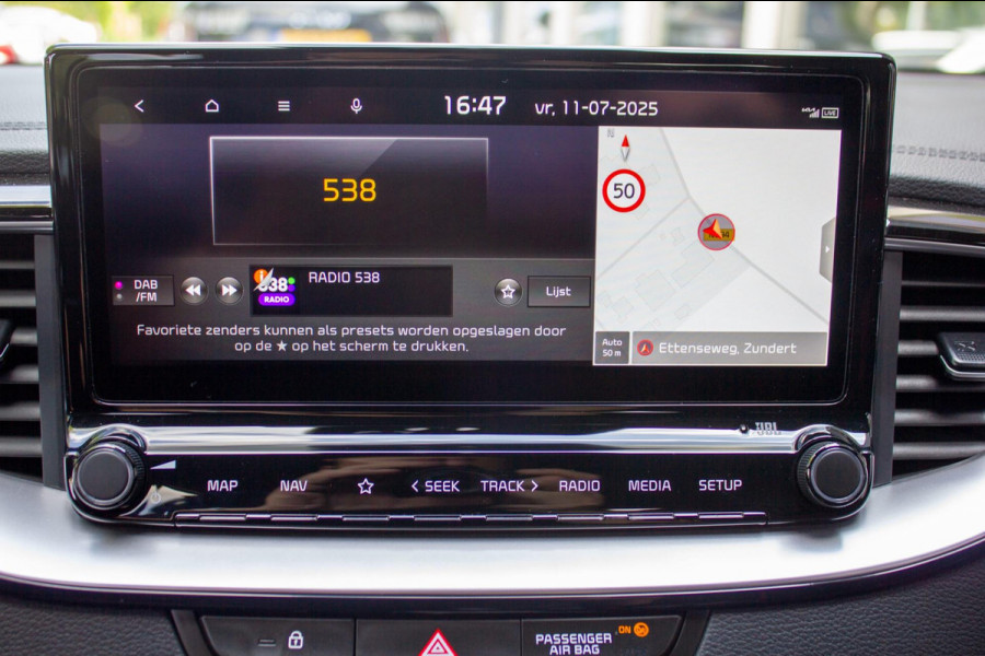 Kia Ceed 1.6 T-GDi GT|Prijs rijklaar incl. 12 mnd garantie|LMV DAB PDC Carplay NAV Stoelverwarming Bluetooth