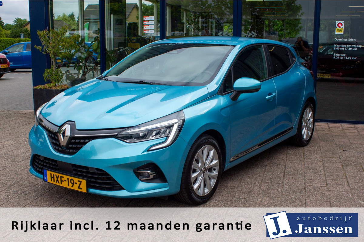 Renault Clio 1.0 TCe Intens|Prijs rijklaar incl. 12 mnd garantie|NAV LMV Bluetooth Keyless Airco Cruise Renault Clio 1.0 TCe Intens|Prijs rijklaar incl. 12 mnd garantie|NAV LMV Bluetooth Keyless Airco Cruise