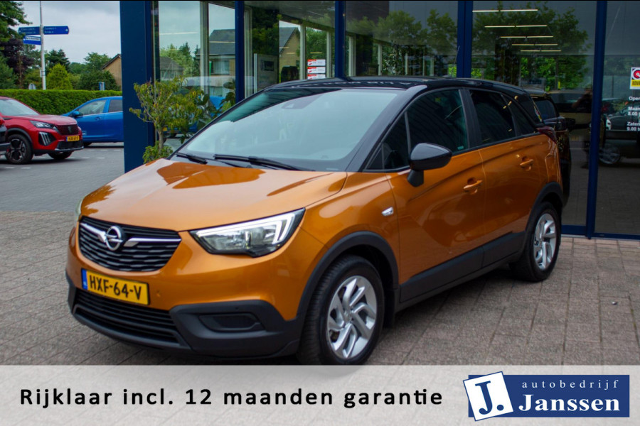 Opel Crossland X 1.2 Selection | Prijs rijklaar incl. 12 mnd garantie | Carplay PDC Bluetooth LMV Airco Stoel en stuur verwarming