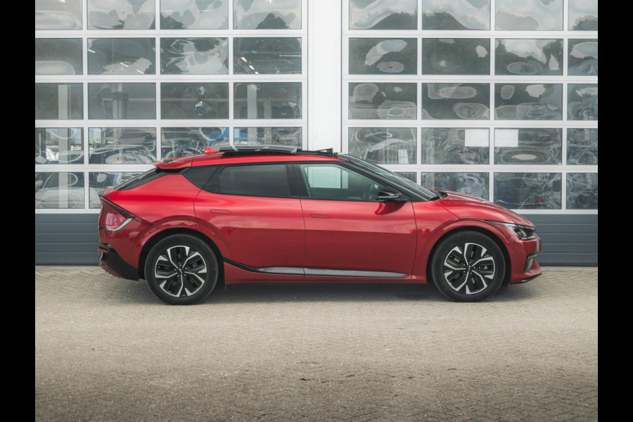 Kia Ev6 GT-Line 77.4 kWh schuifkanteldak l Stoelverwarming en stoel ventilatie l Meridian soundsysteem