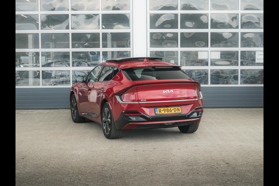 Kia Ev6 GT-Line 77.4 kWh schuifkanteldak l Stoelverwarming en stoel ventilatie l Meridian soundsysteem