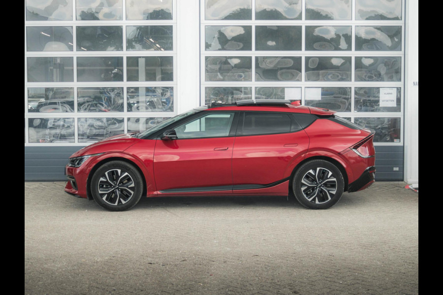 Kia Ev6 GT-Line 77.4 kWh schuifkanteldak l Stoelverwarming en stoel ventilatie l Meridian soundsysteem