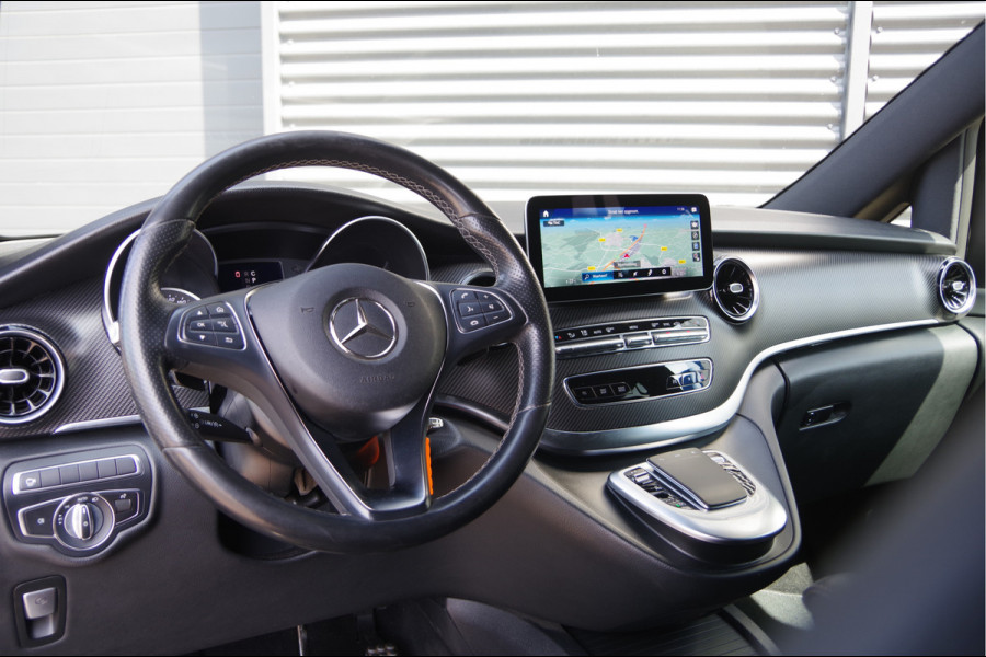 Mercedes-Benz V-Klasse 250d L2 AMG DC-5P, LED, LEDER, 360 CAMERA, 2X SCHUIFDEUR, MBUX 10'', CLIMA, CRUISE, PARKEERSENSOREN, 19'' AMG