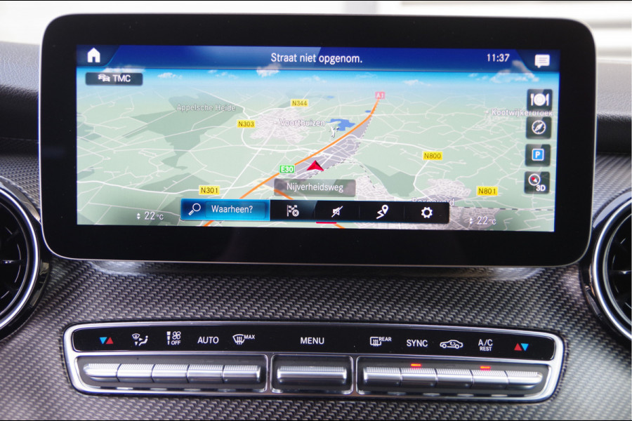 Mercedes-Benz V-Klasse 250d L2 AMG DC-5P, LED, LEDER, 360 CAMERA, 2X SCHUIFDEUR, MBUX 10'', CLIMA, CRUISE, PARKEERSENSOREN, 19'' AMG