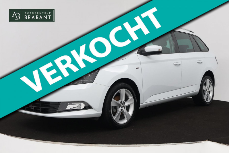 Škoda Fabia Combi 1.0 TSI Clever Edition (PARKEERSENSOREN, STOELVERWARMING, NAVIGATIE, NL-AUTO)