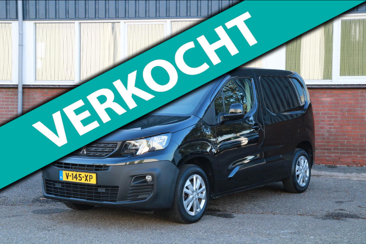 Peugeot Partner 1.5 BlueHDI 131PK Premium / Camera / App connect / Dodehoek camera