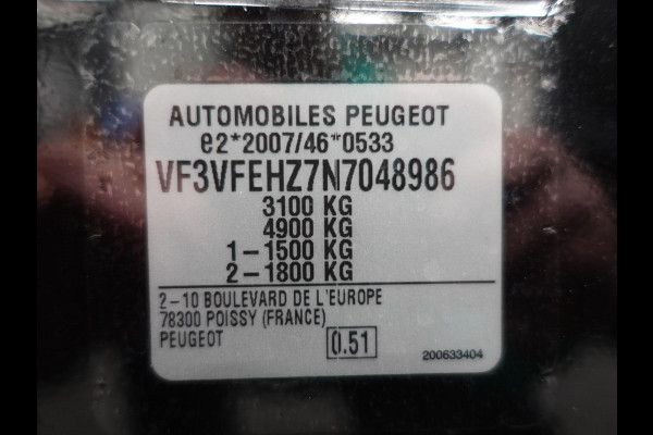 Peugeot Expert 2.0 BlueHDI 180PK Long Premium Automaat Airco Carplay Navigatie Cruise control   3-zits