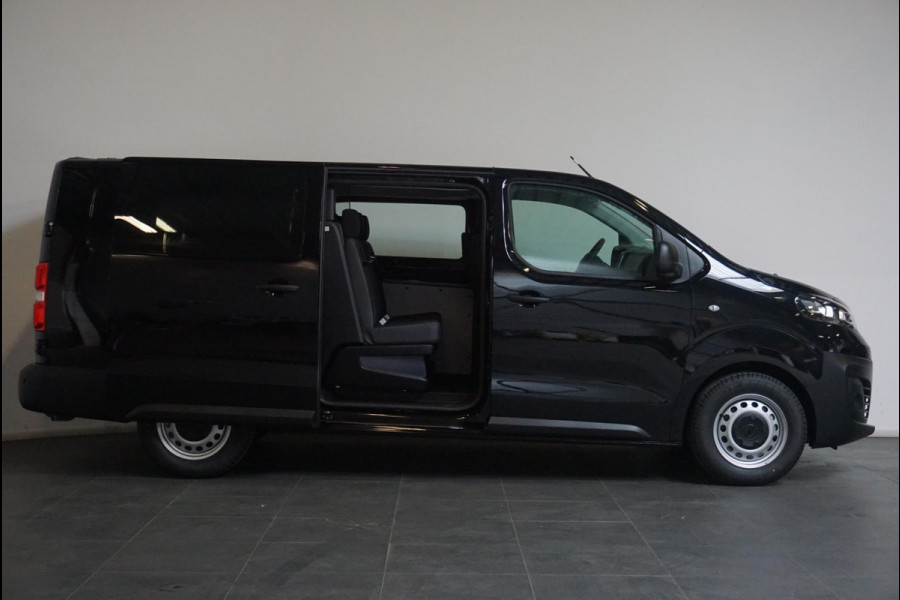 Opel Vivaro 1.5 CDTI L3H1 Dubbele Cabine Edition Airco Navigatie Trekhaak Parkeersensoren 6 Zits Camera