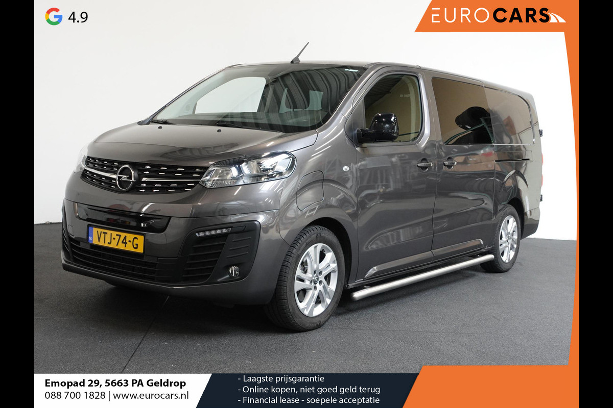 Opel Vivaro-e L3H1 Dubbele Cabine Edition 75 kWh Automaat Airco Navigatie Cruise Control Opel Vivaro-e L3H1 Dubbele Cabine Edition 75 kWh Automaat Airco Navigatie Cruise Control