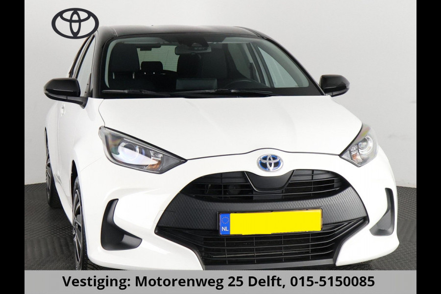 Toyota Yaris 1.5 HYBRIDE GARANTIE TOT 2033* BLACK & WHITE BIJNA 2023. CLOUD NAVI.CLIMA.CRUISE