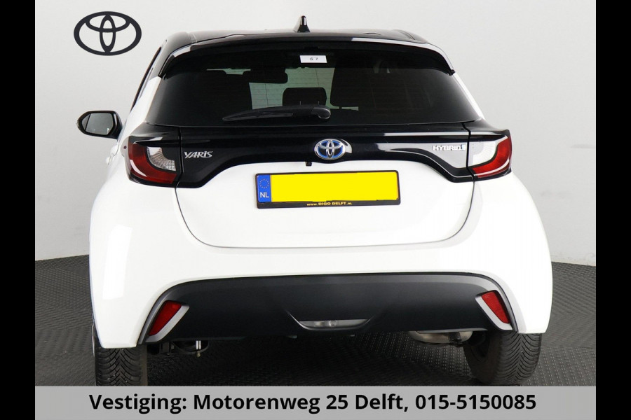 Toyota Yaris 1.5 HYBRIDE GARANTIE TOT 2033* BLACK & WHITE BIJNA 2023. CLOUD NAVI.CLIMA.CRUISE
