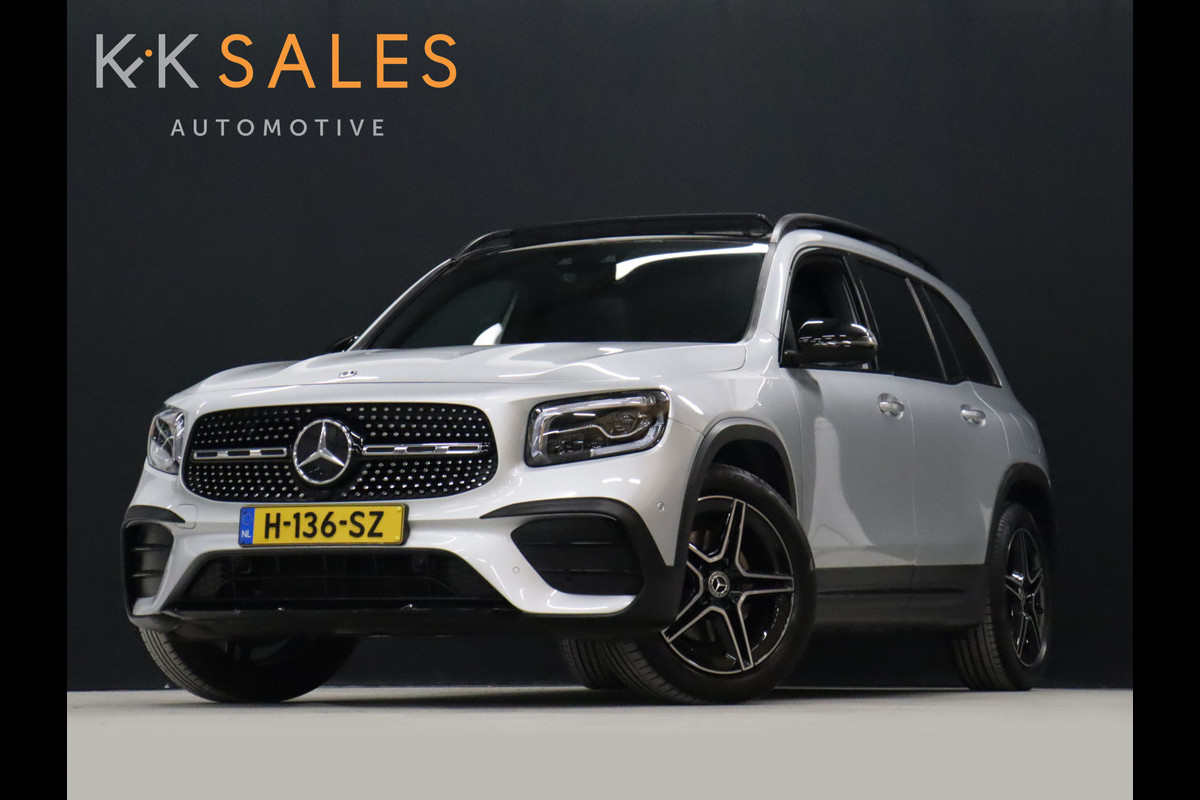 Mercedes-Benz Glb 200 AMG Sport [SCHUIFKANTELDAK, BURMESTER SOUND, APPLE CARPLAY, ANDROID, MEMORY SEATS, HALF LEDER, CAMERA, STOELVERWARMING, PDC V+A, CRUISE, NIEUWSTAAT]