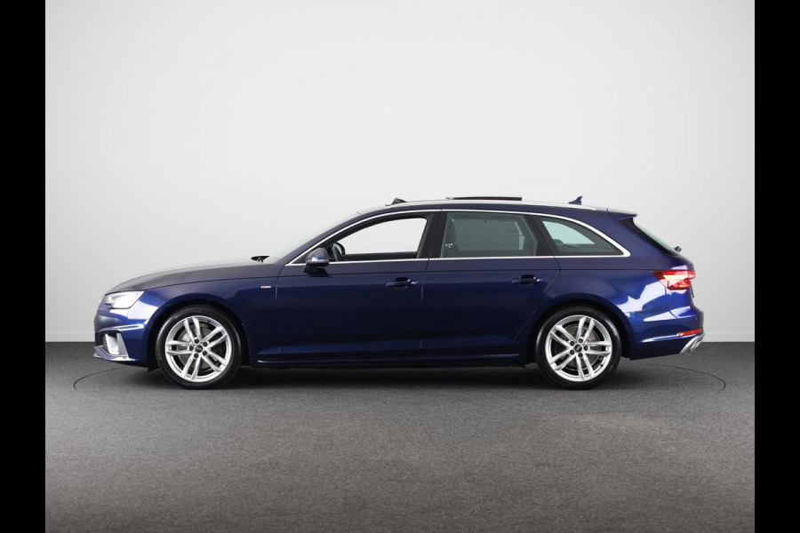 Audi A4 Avant 40 TFSI Sport S line edition 191pk | Panoramadak | Navigatie | Verwarmbare voorstoelen | 18 inch lichtmetalen velgen
