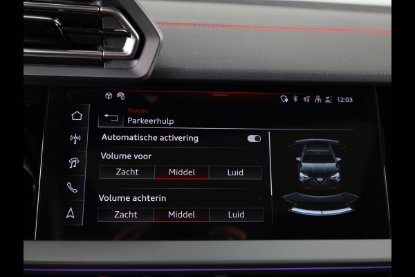 Audi A3 Sportback 35 TFSI S edition 150 pk S-tronic | Panoramadak | Sonos Audio | Nappa leer | Head up Display | Achteruitrijcamera | Elektr. voorstoelen | S-Line | Navigatie | verlengde garantie