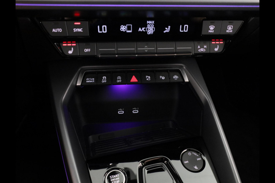 Audi A3 Sportback 35 TFSI S edition 150 pk S-tronic | Panoramadak | Sonos Audio | Nappa leer | Head up Display | Achteruitrijcamera | Elektr. voorstoelen | S-Line | Navigatie | verlengde garantie