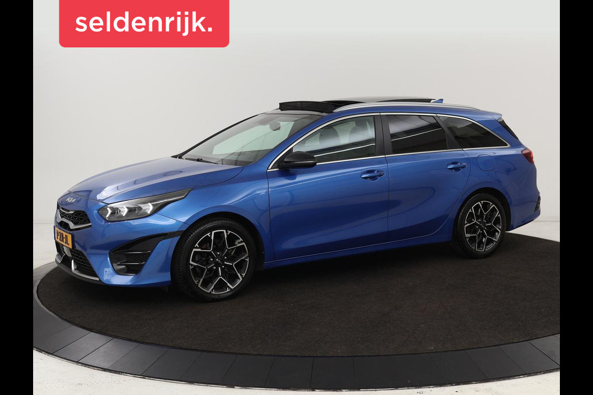 Kia Ceed 1.5 T-GDi GT-Line | Panoramadak | Stoel & stuurverwarming | Adaptive cruise | Trekhaak | Leder/Alcantara | Carplay | Camera | Digital Cockpit | Full LED Kia Ceed 1.5 T-GDi GT-Line | Panoramadak | Stoel & stuurverwarming | Adaptive cruise | Trekhaak | Leder/Alcantara | Carplay | Camera | Digital Cockpit | Full LED