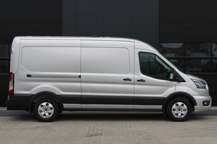 Ford Transit 350 2.0 TDCI L3H2 Limited 165pk - Adaptive Cruise - Luchtvering - Blind Spot - 360 camera - Raptor Grill - Stoel-Stuurverwarming