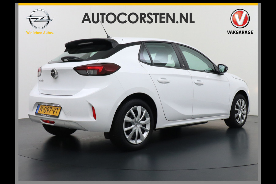 Opel CORSA-E 50kWh Autom. Apple Carplay Android Auto Warmtepomp Navi* Ecc Cruise Control DAB Keyless Edition Rijstrooksensor Isofix Regen-Lichtsensor Bluetooth Verkeersbord detectie Connected services Nieuwprijs €30.797,-