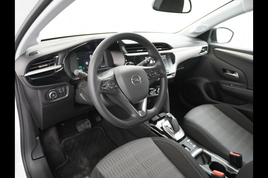 Opel CORSA-E 50kWh Autom. Apple Carplay Android Auto Warmtepomp Navi* Ecc Cruise Control DAB Keyless Edition Rijstrooksensor Isofix Regen-Lichtsensor Bluetooth Verkeersbord detectie Connected services Nieuwprijs €30.797,-