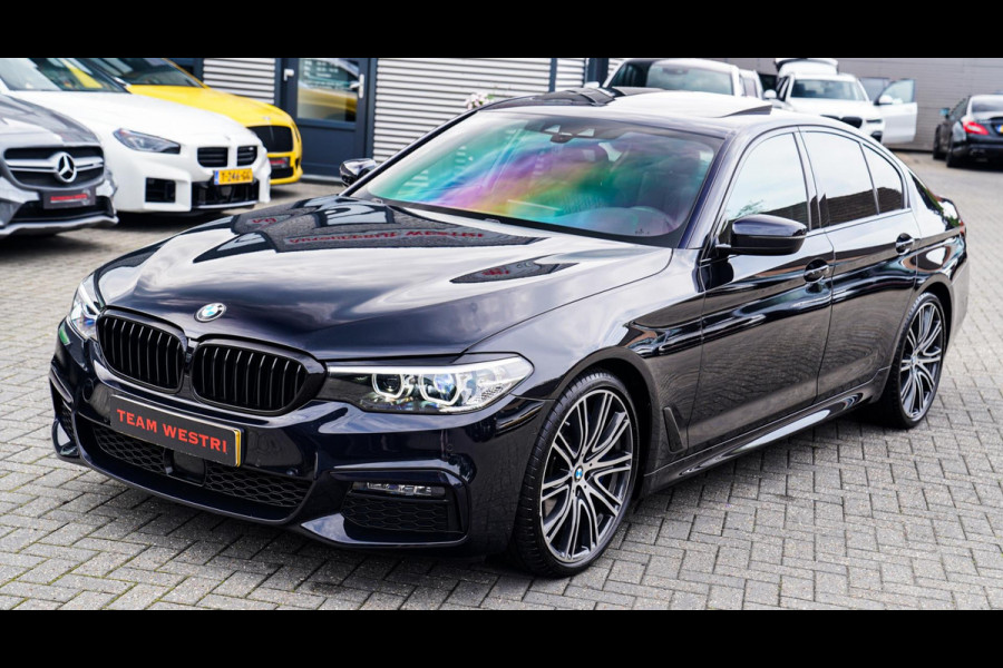 BMW 5 Serie 540i xDrive High Executive | M-pakket | Schuif/kanteldak | Adaptieve Cruise | Nappa | Camera | Stoel + Stuurverwarming