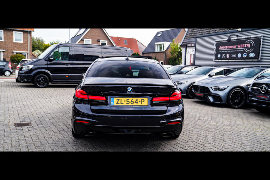 BMW 5 Serie 540i xDrive High Executive | M-pakket | Schuif/kanteldak | Adaptieve Cruise | Nappa | Camera | Stoel + Stuurverwarming