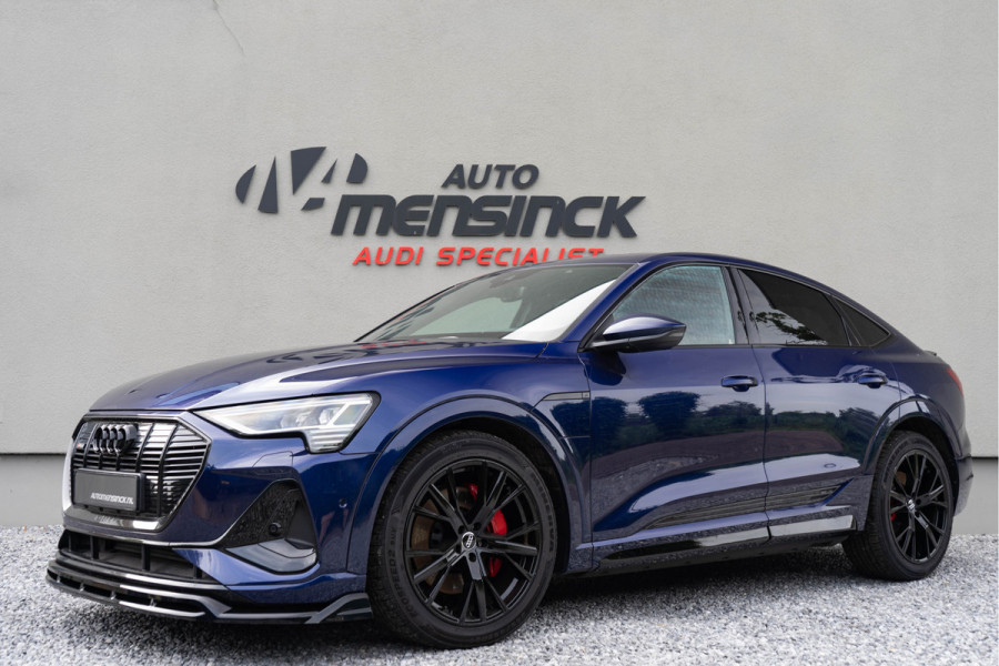 Audi e-tron Sportback 50 Quattro / 2x S-line/ Luchtvering/ Adaptive Cruise Control/ Panoramadak/ 230kW (313PK)
