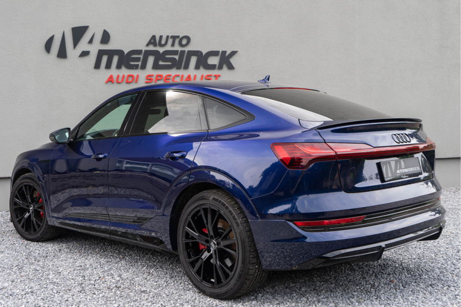 Audi e-tron Sportback 50 Quattro / 2x S-line/ Luchtvering/ Adaptive Cruise Control/ Panoramadak/ 230kW (313PK)
