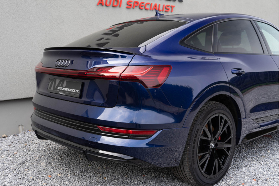 Audi e-tron Sportback 50 Quattro / 2x S-line/ Luchtvering/ Adaptive Cruise Control/ Panoramadak/ 230kW (313PK)