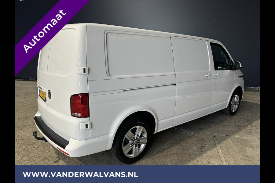 Volkswagen Transporter 2.0 TDI 150pk Automaat L2H1 Euro6 Airco | 2500kg Trekhaak | Velgen | Navigatie | Apple Carplay android auto, cruisecontrol, parkeersensoren