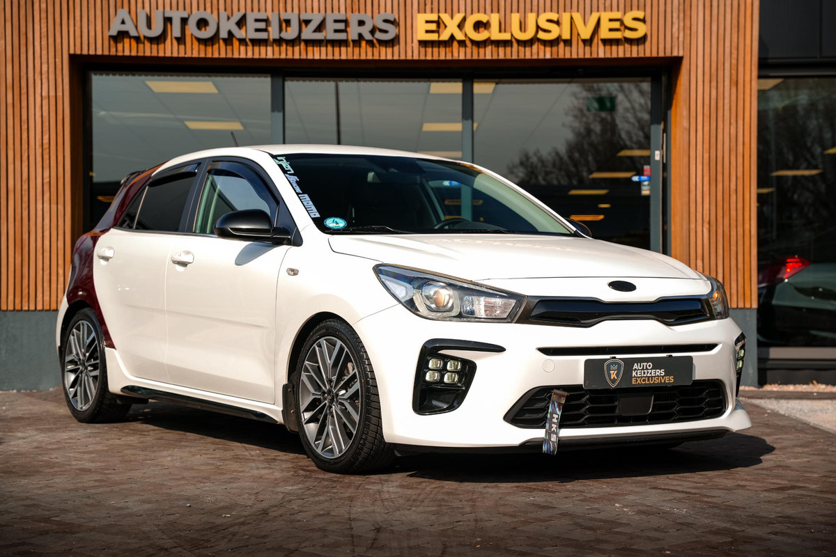 Kia Rio 1.0 TGDI DynamicLine GT Line Lane Assist LED Stuurverw. Carplay Camera 17''LM Kia Rio 1.0 TGDI DynamicLine GT Line Lane Assist LED Stuurverw. Carplay Camera 17''LM