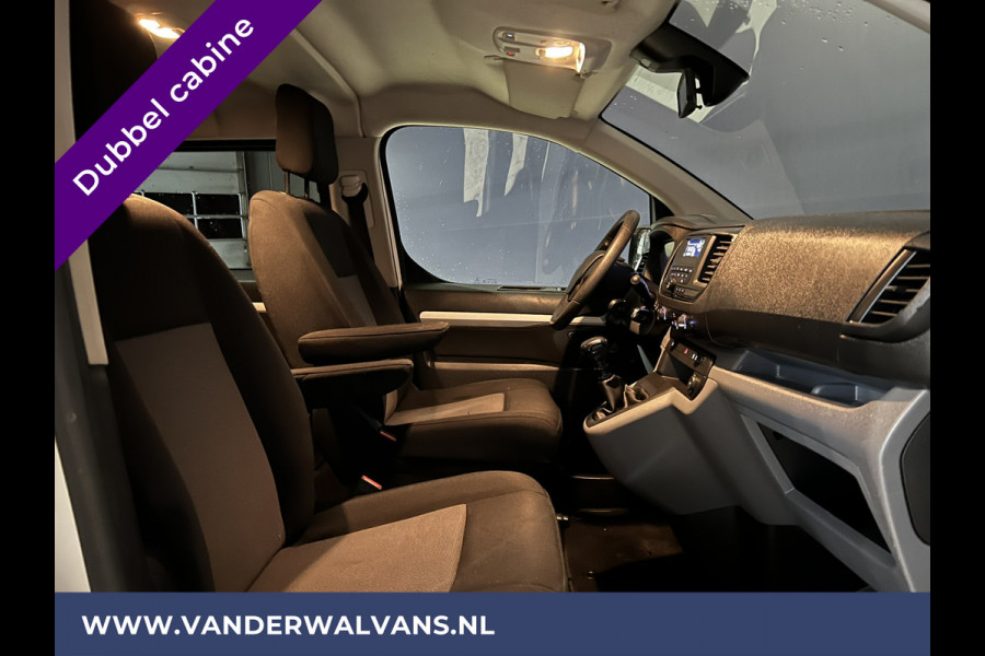 Peugeot Expert 2.0 BlueHDI 123pk L3H1 Dubbele Cabine Euro6 Airco | 2x zijdeur | 2500kg Trekhaak | 5-Zits Cruisecontrol, Parkeersensoren