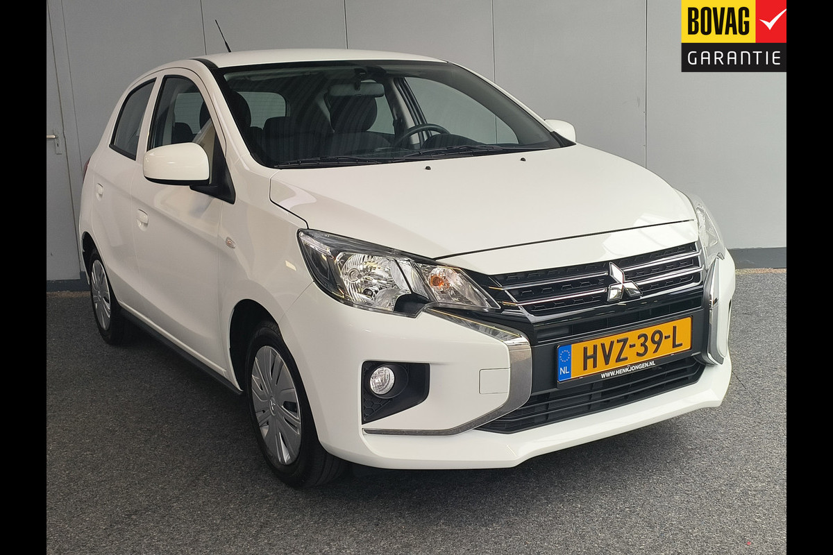 Mitsubishi Space Star 1.2 Connect+ uit 2022 Rijklaar + 12 maanden Bovag-garantie Henk Jongen Auto's in Helmond, al 50 jaar service zoals 't hoort! Mitsubishi Space Star 1.2 Connect+ uit 2022 Rijklaar + 12 maanden Bovag-garantie Henk Jongen Auto's in Helmond, al 50 jaar service zoals 't hoort!