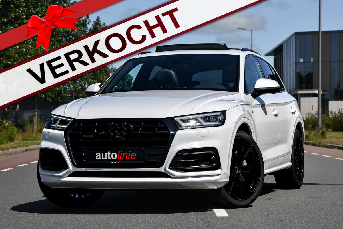 Audi Q5 55 TFSI e quattro Competition 3x S-Line. Luchtv, Pano, ACC, 360, B&O, Trekh, Stuurvw, Keyless, Matrix, CarPlay, Dodeh! Audi Q5 55 TFSI e quattro Competition 3x S-Line. Luchtv, Pano, ACC, 360, B&O, Trekh, Stuurvw, Keyless, Matrix, CarPlay, Dodeh!