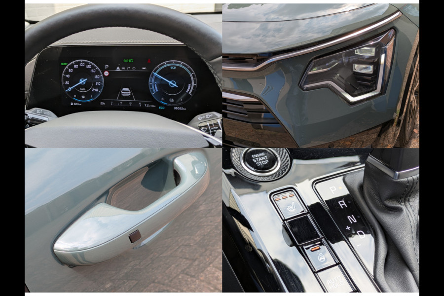 Kia Niro 1.6 GDi Hybrid DynamicPlusLine|Navi|Keyless-Entry/Go|Stoel/Stuurverwarming|Adaptive-Cruise|Virtual-Dash|Cityscape Green