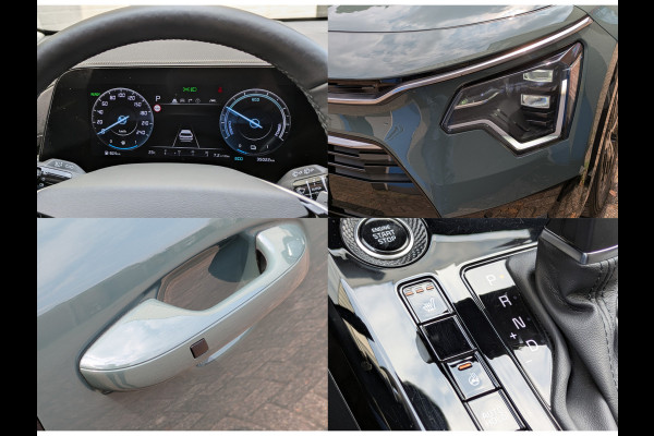 Kia Niro 1.6 GDi Hybrid DynamicPlusLine|Navi|Keyless-Entry/Go|Stoel/Stuurverwarming|Adaptive-Cruise|Virtual-Dash|Cityscape Green