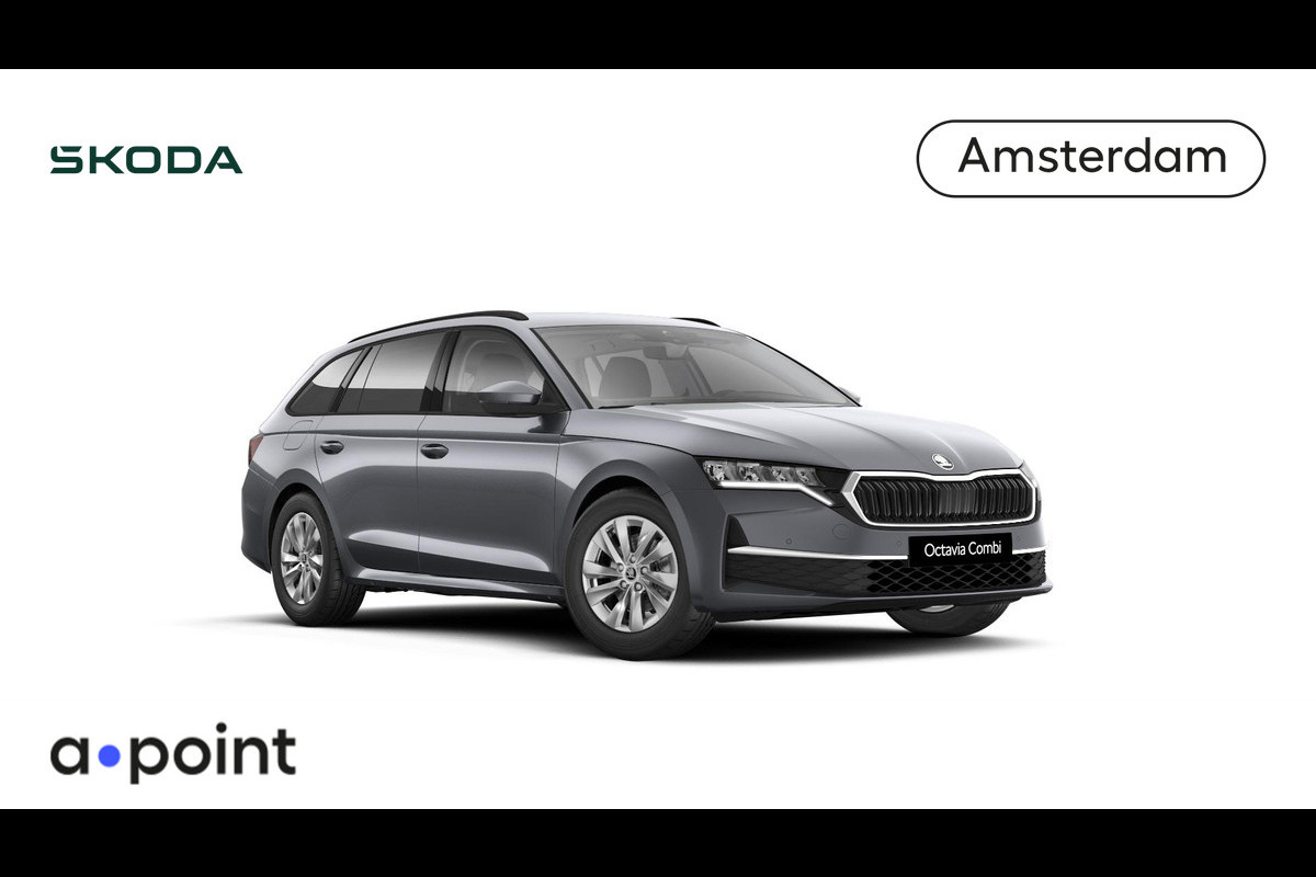 Škoda Octavia Combi Business Edition m-HEV 1.5 TSI 115 pk 7 versn. DSG | Getint glas achter | Trekhaak wegklapbaar Škoda Octavia Combi Business Edition m-HEV 1.5 TSI 115 pk 7 versn. DSG | Getint glas achter | Trekhaak wegklapbaar