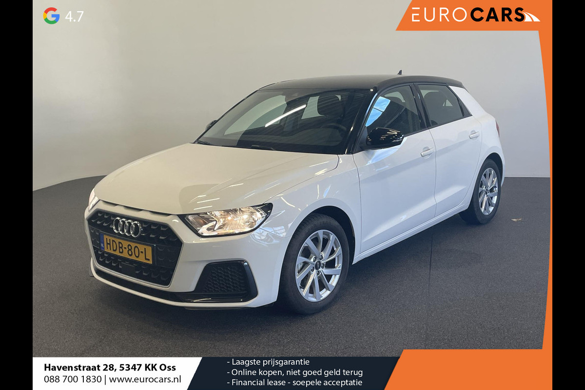 Audi A1 Sportback 30 TFSI 110pk Automaat Advanced Climate Control Navigatie Apple Carplay/Android Auto Voorstoelen verwarmd Cruise control Lichtmetalen velgen Two Tone Audi A1 Sportback 30 TFSI 110pk Automaat Advanced Climate Control Navigatie Apple Carplay/Android Auto Voorstoelen verwarmd Cruise control Lichtmetalen velgen Two Tone