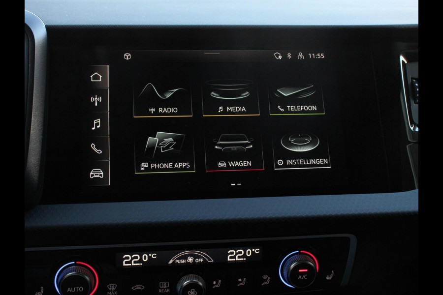 Audi A1 Sportback 30 TFSI 110pk Automaat Advanced Climate Control Navigatie Apple Carplay/Android Auto Voorstoelen verwarmd Cruise control Lichtmetalen velgen Two Tone