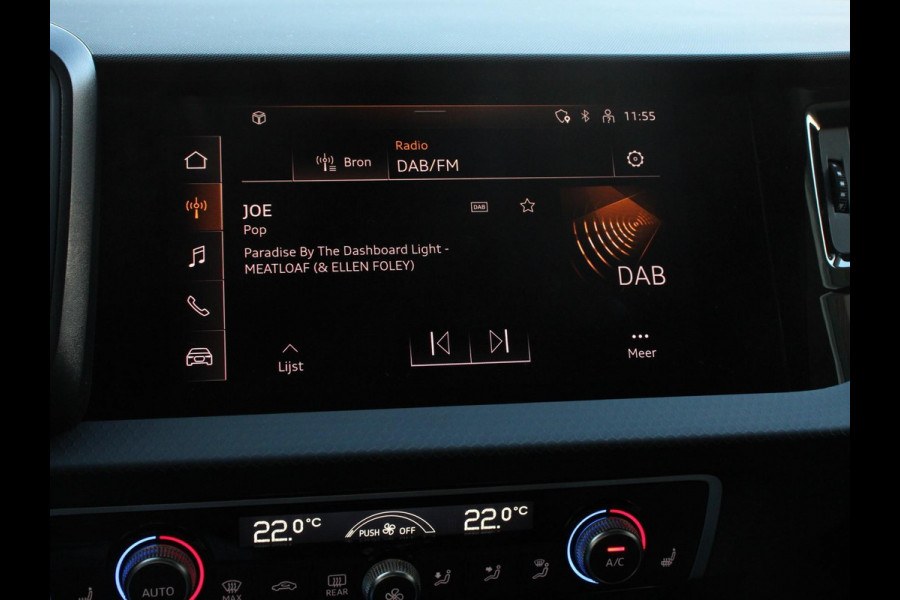 Audi A1 Sportback 30 TFSI 110pk Automaat Advanced Climate Control Navigatie Apple Carplay/Android Auto Voorstoelen verwarmd Cruise control Lichtmetalen velgen Two Tone