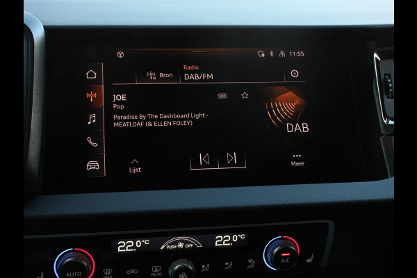 Audi A1 Sportback 30 TFSI 110pk Automaat Advanced Climate Control Navigatie Apple Carplay/Android Auto Voorstoelen verwarmd Cruise control Lichtmetalen velgen Two Tone