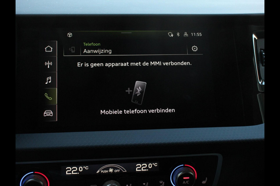 Audi A1 Sportback 30 TFSI 110pk Automaat Advanced Climate Control Navigatie Apple Carplay/Android Auto Voorstoelen verwarmd Cruise control Lichtmetalen velgen Two Tone