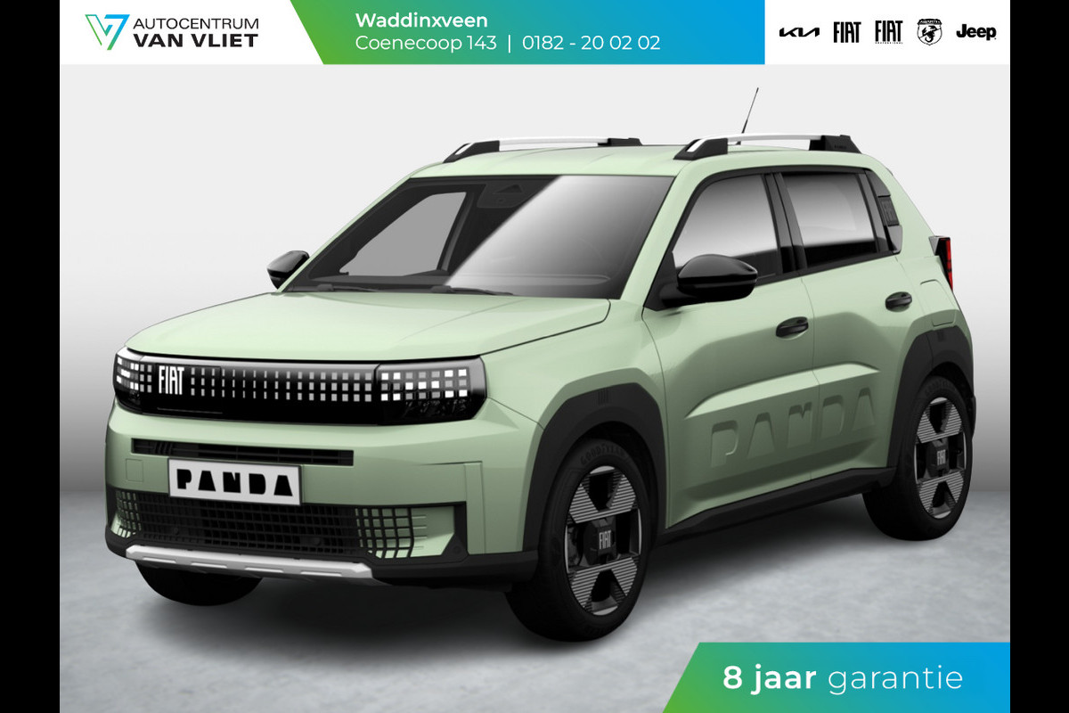 Fiat Grande Panda La Prima 7.4 kW 44 kWh | Clima | Cruise | Camera | Apple Carplay | 17" | Navi | Winter Pack Fiat Grande Panda La Prima 7.4 kW 44 kWh | Clima | Cruise | Camera | Apple Carplay | 17" | Navi | Winter Pack