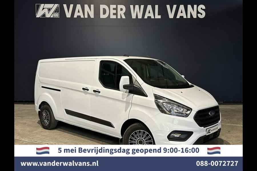 Ford Transit Custom 2.0 TDCI 130pk L2H1 Euro6 Airco | Camera | Navigatie | LED | Apple Carplay | Android Auto Cruisecontrol, Stoelverwarming, Verwarmde voorruit, Parkeersensoren, Bijrijdersbank, 2800kg trekvermogen