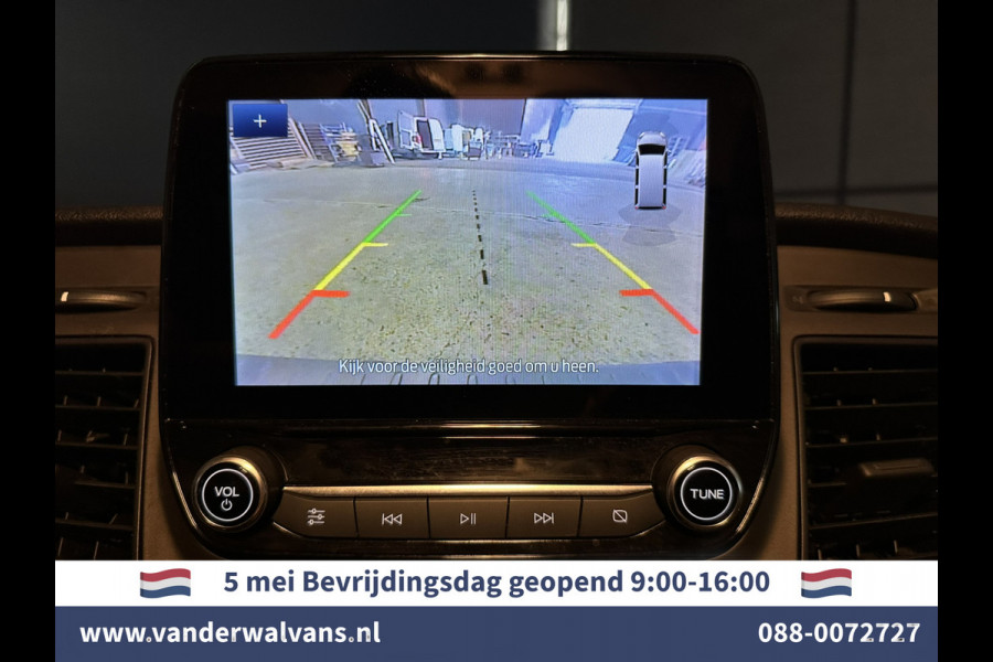 Ford Transit Custom 2.0 TDCI 130pk L2H1 Euro6 Airco | Camera | Navigatie | LED | Apple Carplay | Android Auto Cruisecontrol, Stoelverwarming, Verwarmde voorruit, Parkeersensoren, Bijrijdersbank, 2800kg trekvermogen