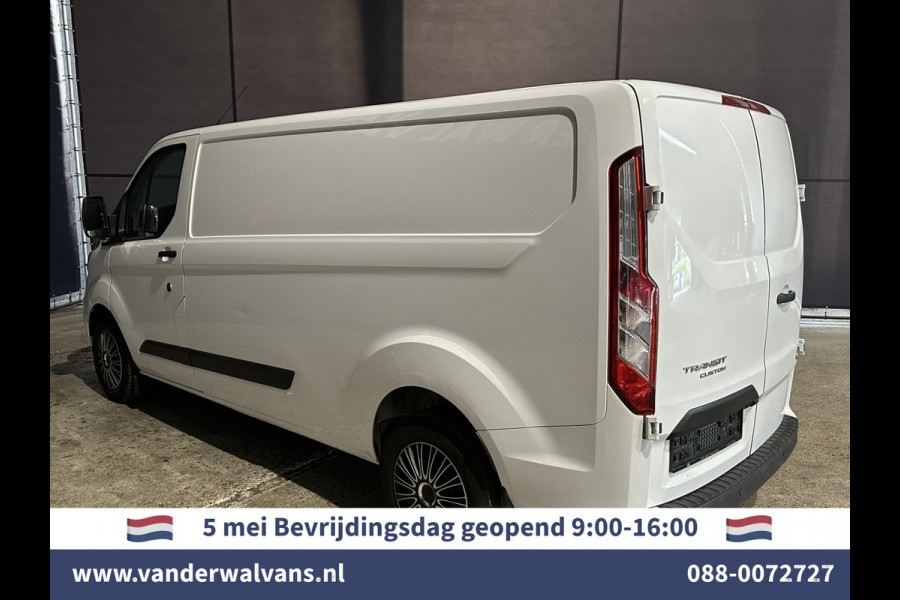 Ford Transit Custom 2.0 TDCI 130pk L2H1 Euro6 Airco | Camera | Navigatie | LED | Apple Carplay | Android Auto Cruisecontrol, Stoelverwarming, Verwarmde voorruit, Parkeersensoren, Bijrijdersbank, 2800kg trekvermogen
