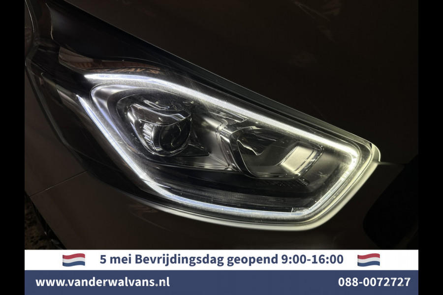 Ford Transit Custom 2.0 TDCI 130pk L2H1 Euro6 Airco | Camera | Navigatie | LED | Apple Carplay | Android Auto Cruisecontrol, Stoelverwarming, Verwarmde voorruit, Parkeersensoren, Bijrijdersbank, 2800kg trekvermogen