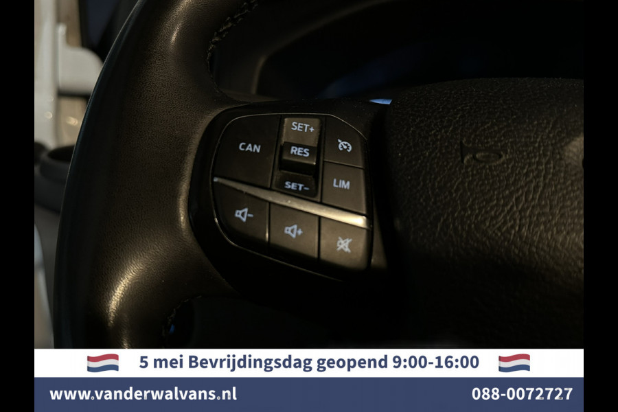 Ford Transit Custom 2.0 TDCI 130pk L2H1 Euro6 Airco | Camera | Navigatie | LED | Apple Carplay | Android Auto Cruisecontrol, Stoelverwarming, Verwarmde voorruit, Parkeersensoren, Bijrijdersbank, 2800kg trekvermogen